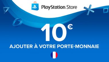 CARTE PSN 10 EURO